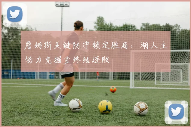 詹姆斯关键防守锁定胜局，湖人主场力克掘金终结连败