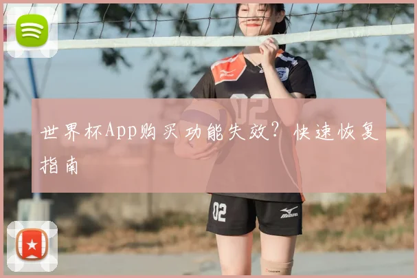 世界杯App购买功能失效?快速恢复指南