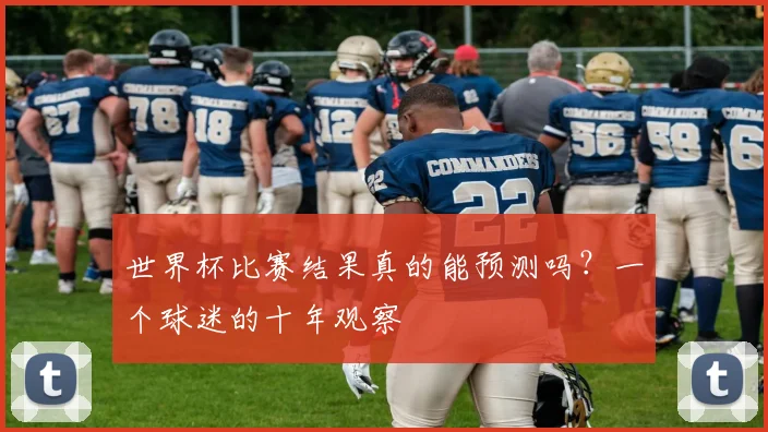 世界杯比赛结果真的能预测吗?一个球迷的十年观察