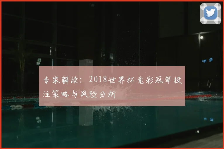 专家解读:2018世界杯竞彩冠军投注策略与风险分析